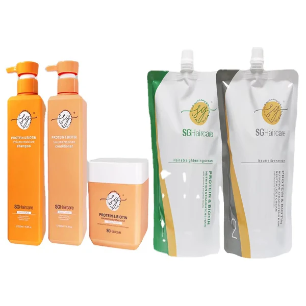 SG Hair Care Protein & Biotin Complete Hair Treatment Kit