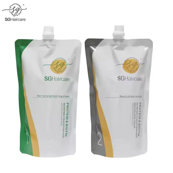 SG Hair Care Protein & Biotin Hair Straightening Kit