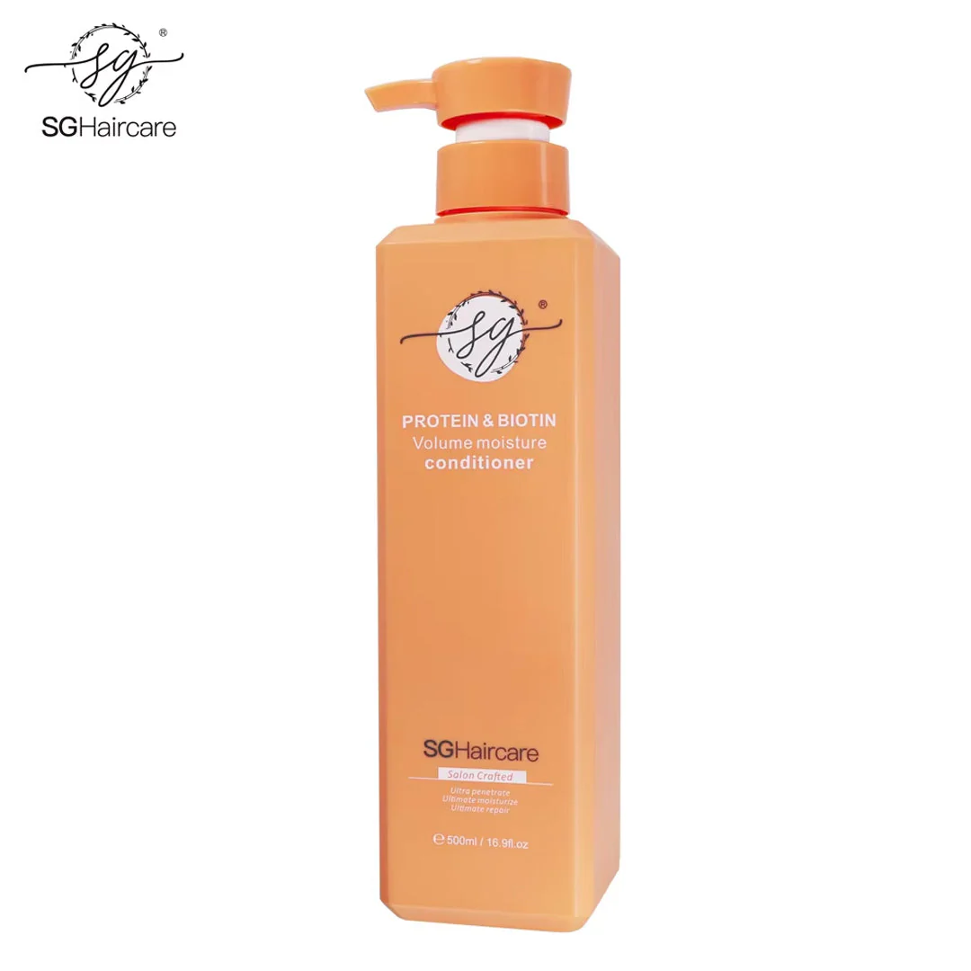 SG Hair Care Protein & Biotin Volume Moisture Shampoo and Conditioner with Hair Mask - Image 3
