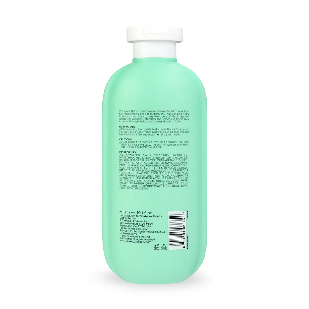 Shakebar Volume & Boost Sulfate Free Conditioner 300ml - Image 2
