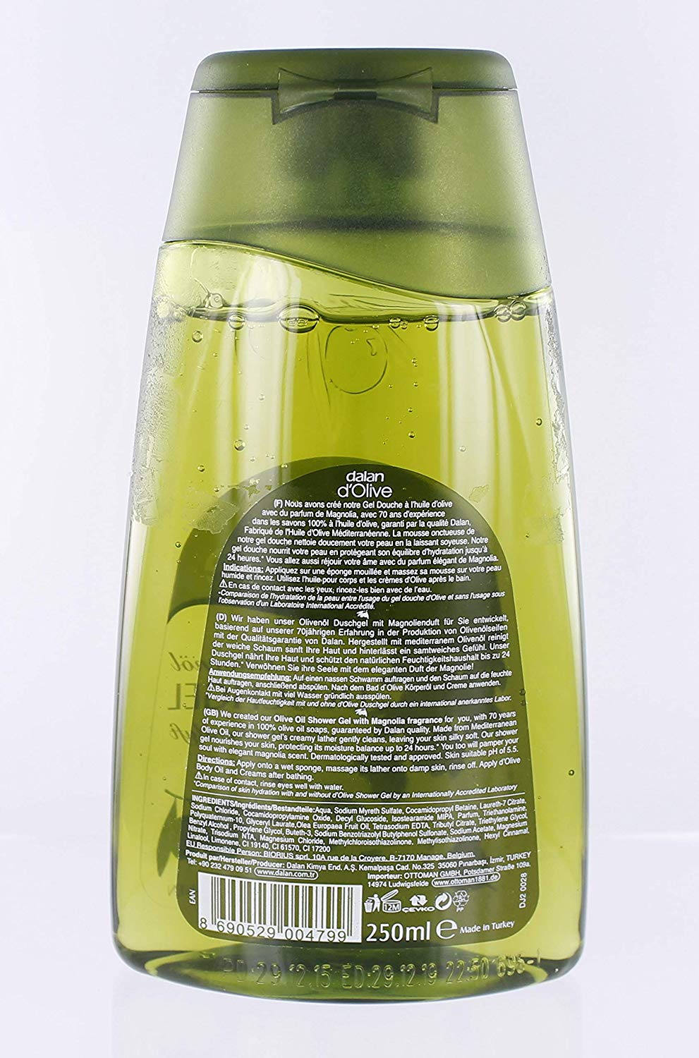 Dalan D' Olive SHOWER GEL OLIVE OIL WITH MAGNOLIA - Image 2