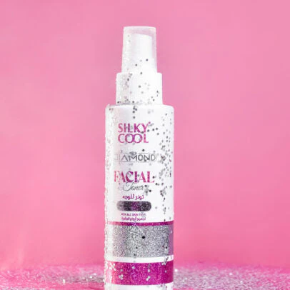 Silky Cool Diamond Facial Toner 120 ML - Image 2