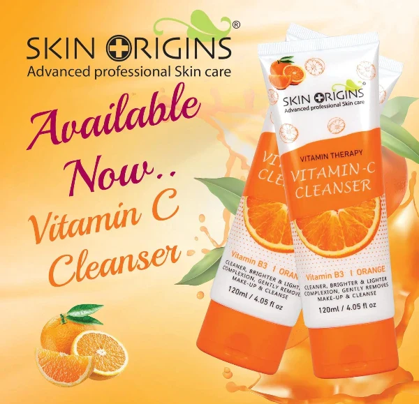 Skin Origins Vitamin C Orange Cleanser 120ml