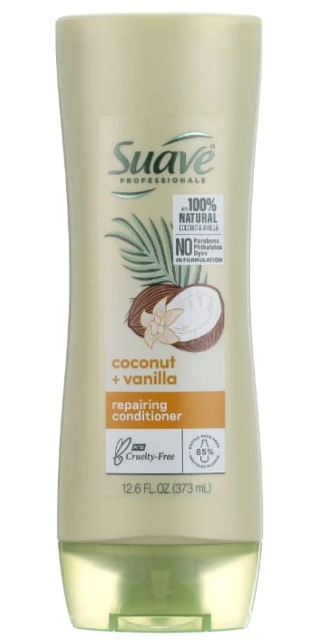 SUAVe Professional Coconut + Vanilla Repairing CConditioner 373ml 12.6 Floz