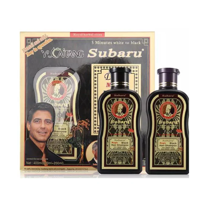 Subaru Dexe Magic Black Hair Shampoo 400 ML
