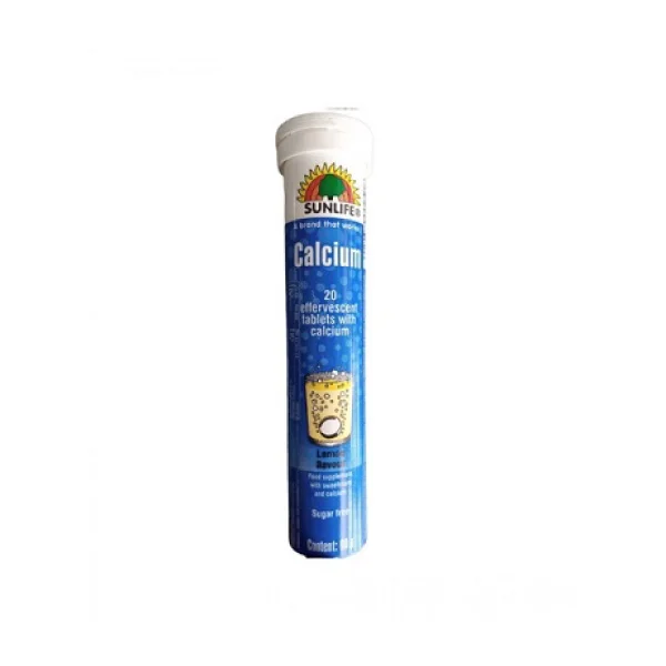 Sunlife Calcium 20 Effervescent Tablets