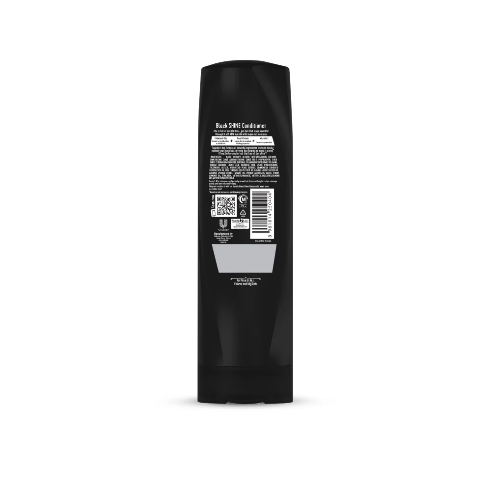 Sunsilk Black Shine Conditioner 180Ml - Image 2