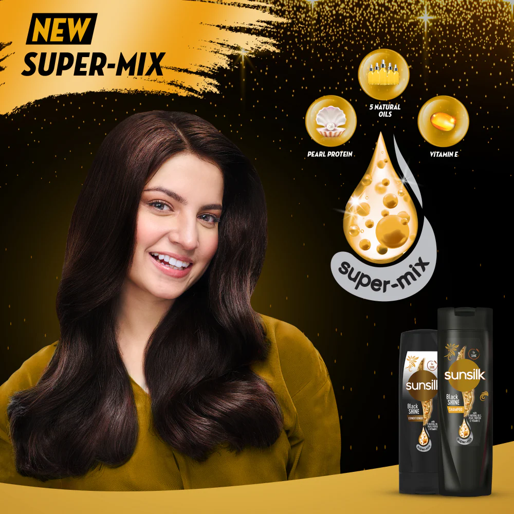 Sunsilk Black Shine Conditioner 180Ml - Image 7