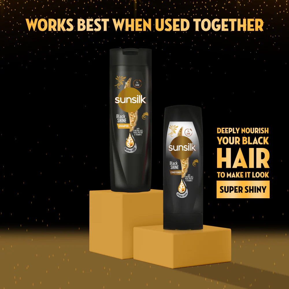 Sunsilk Black Shine Conditioner 180Ml - Image 8