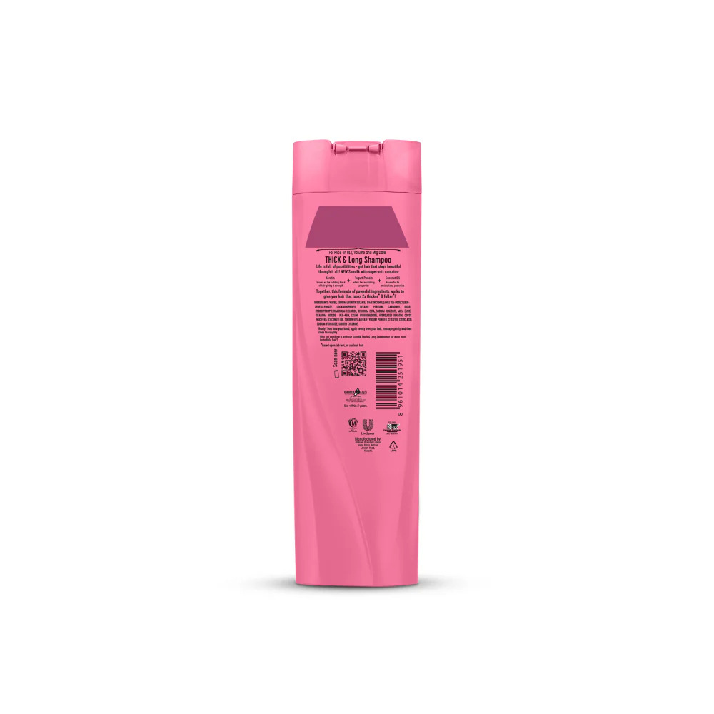SUNSILK SHAMPOO THICK&LONG 360ML - Image 2