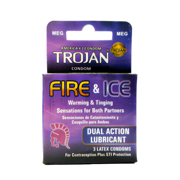Trojan Fire & Ice Dual Action Condoms