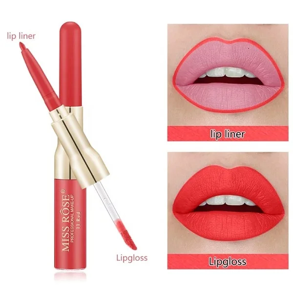 Miss Rose Two in One Gloss + Liner