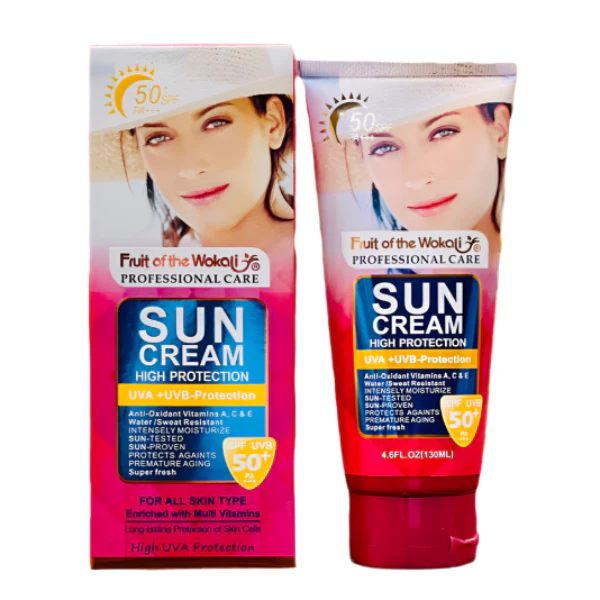 FRUIT OF THE WOKALI UVA UVB Sun Protection Cream 50+