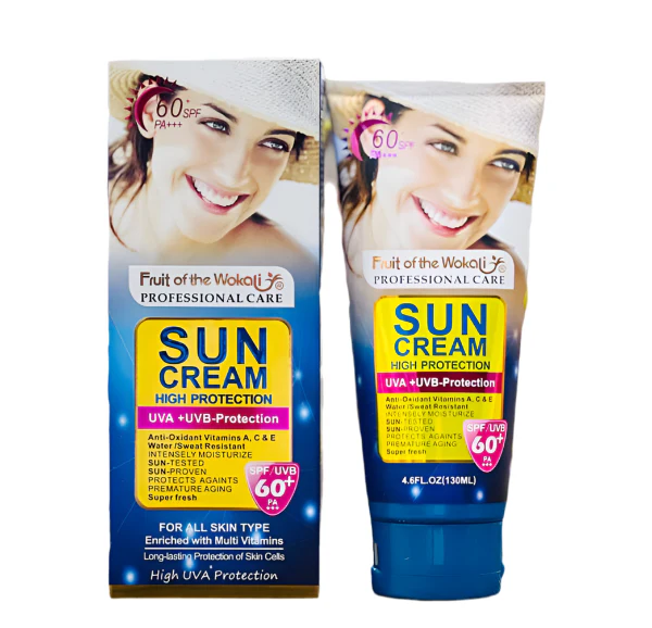 FRUIT OF THE WOKALI VA UVB Sun Protection Cream 60+: Your Ultimate Daily Sun Defense