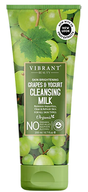 Vibrant Beauty Grapes And Yogurt Cleansing Milk 200 ML