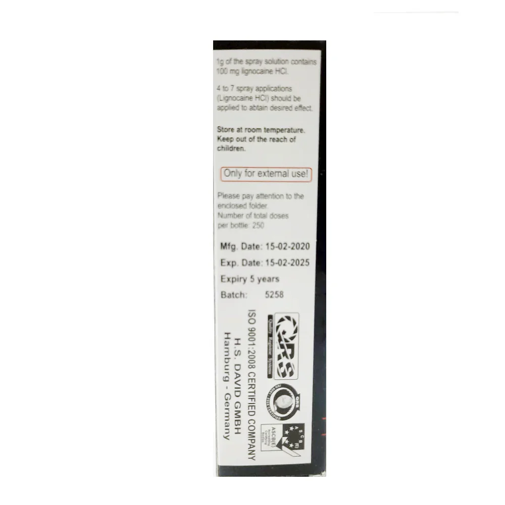 Viga 75000 Long Time Spray For Men 20ml - Image 2