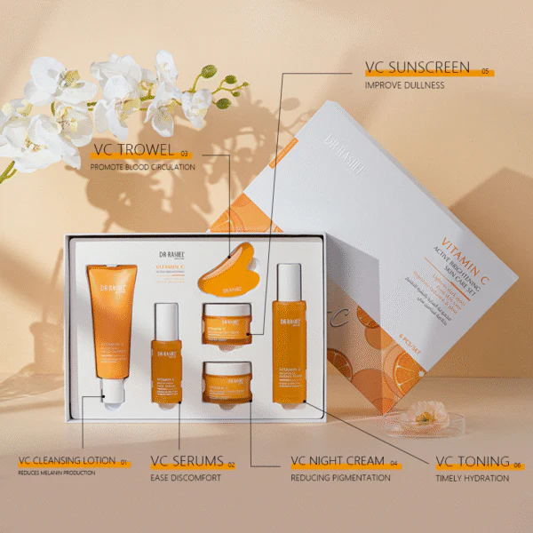 Dr Rashel Vitamin C Active Brightening Skin Care Set - Image 2