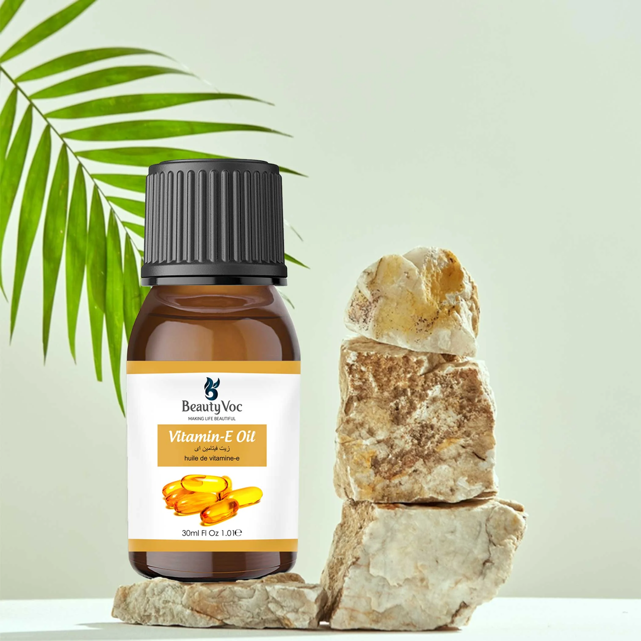 BeautyVoc Vitamin E Oil 30 ml – 100% Pure & Natural | For Skin & Hair Care - Image 3