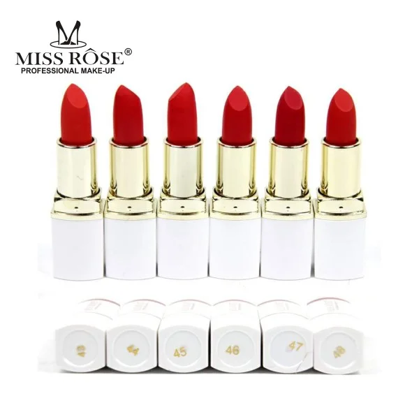 Miss Rose White Lipsticks - Reds