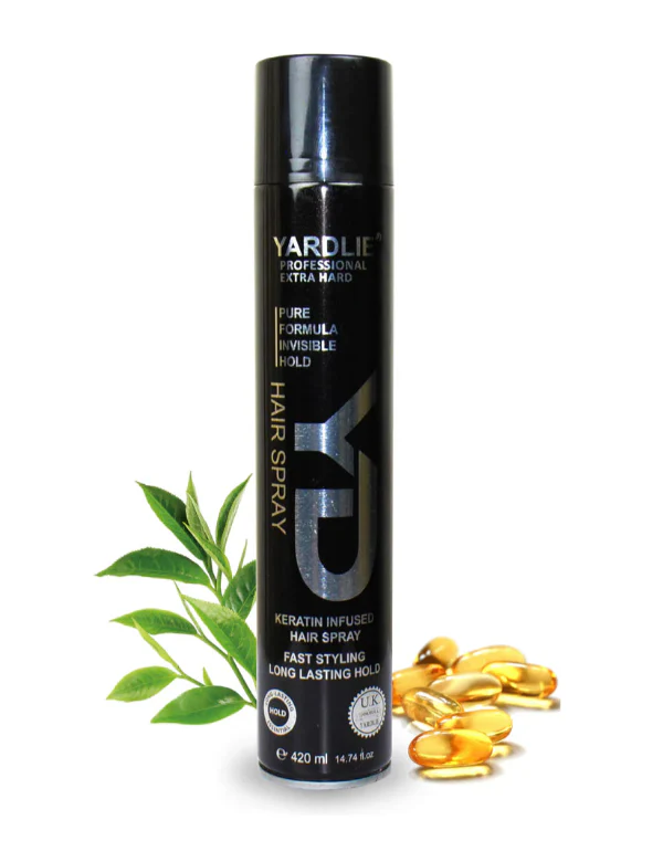 Yardlie Keratin Infused Hair Spray 420 ML - Image 2