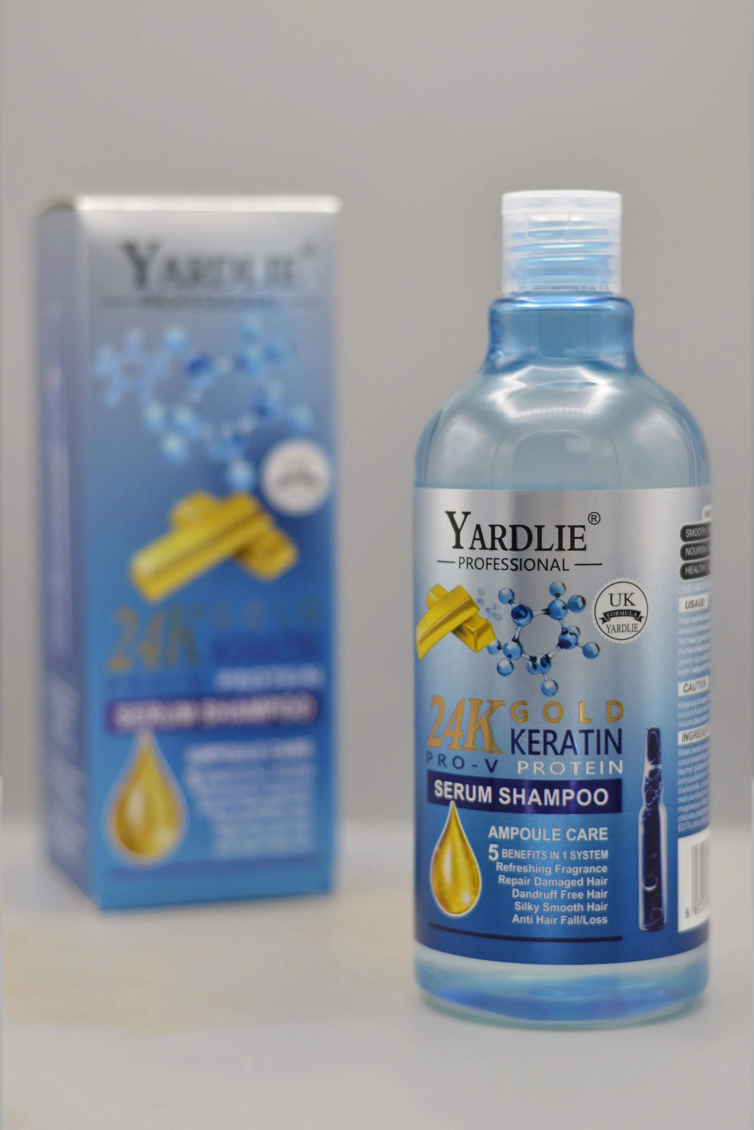Yardlie Professional 24K Gold PRO V PROTEIN SHAMPOO 500g. - Image 3