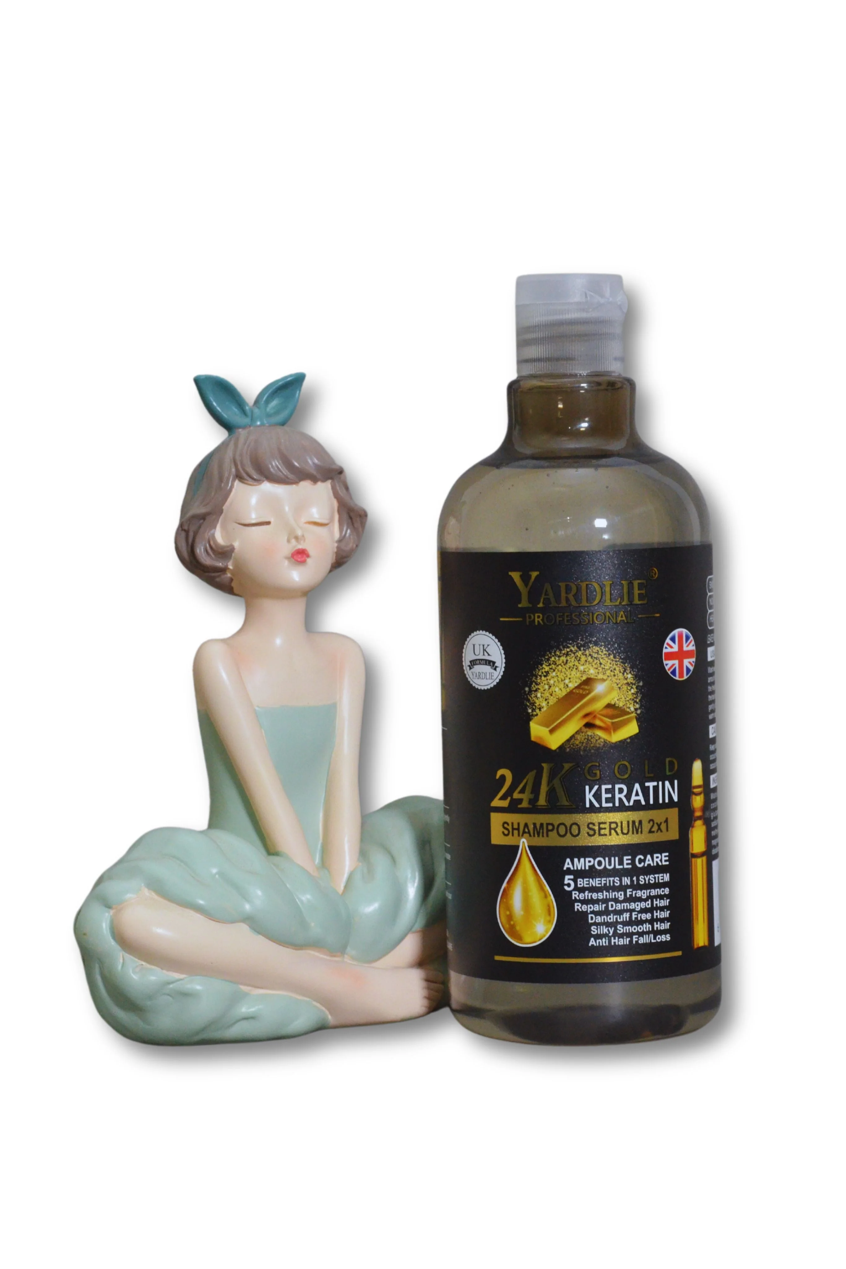 Yardlie Professional 24K Gold Shampoo Serum 2X1 500ml. - Image 2