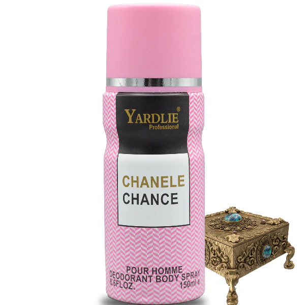 Yardlie Professional chanele chance Body Spray 150ml.