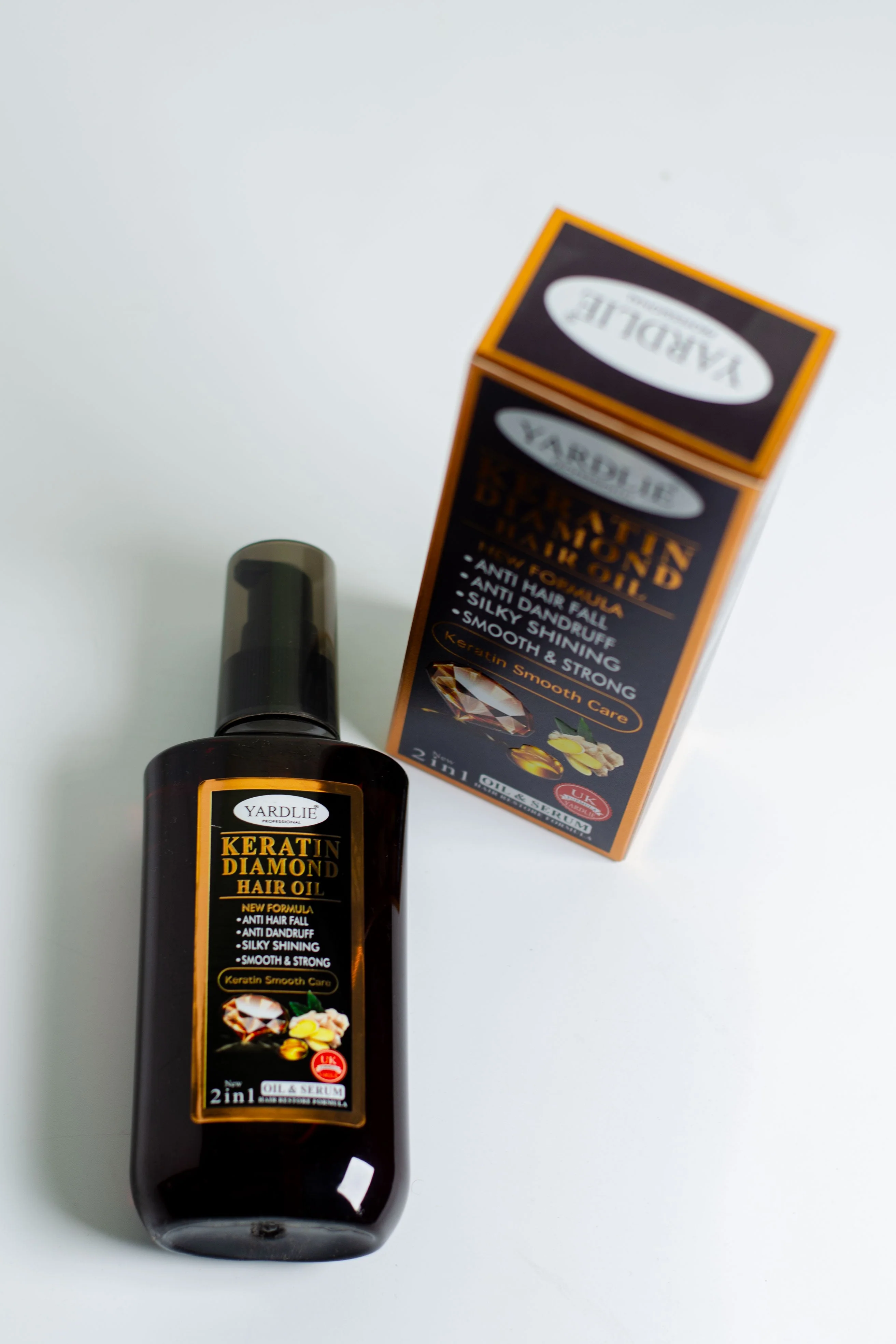 Yardlie Professional Keratin Diamond Hair Oil 120ml. - Image 2