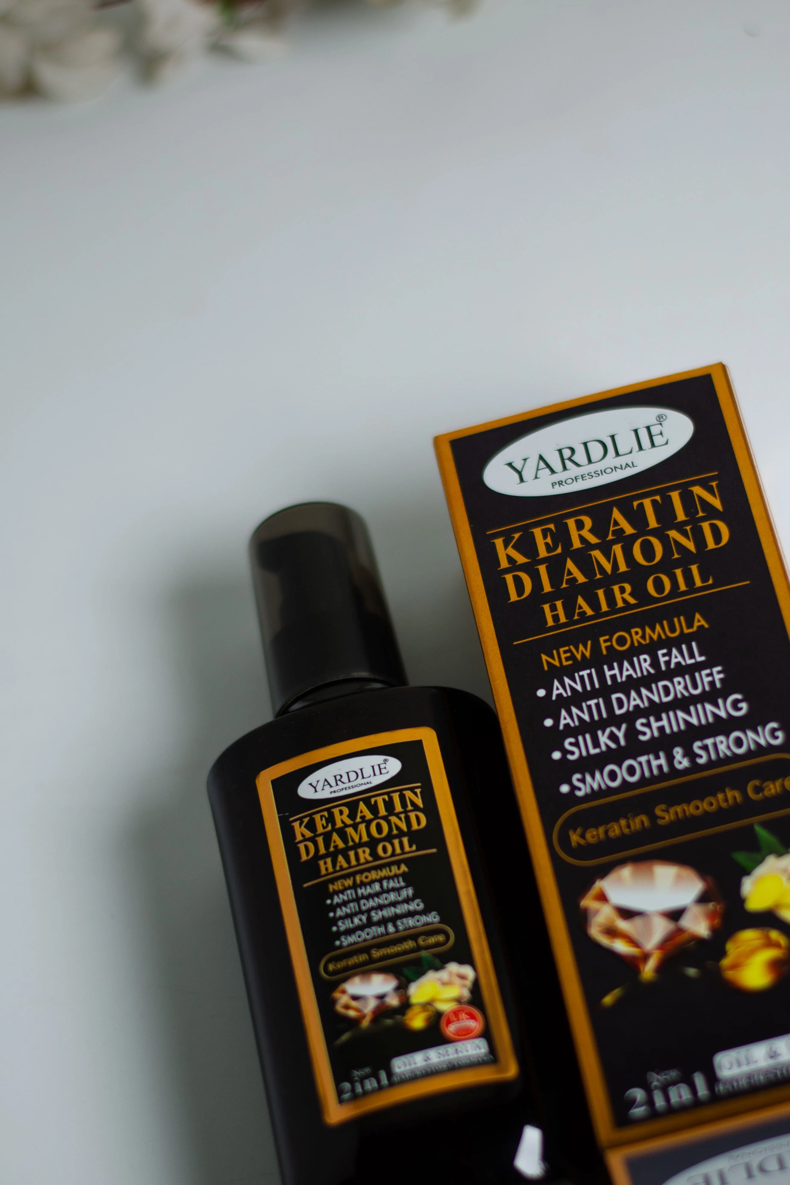 Yardlie Professional Keratin Diamond Hair Oil 120ml. - Image 3