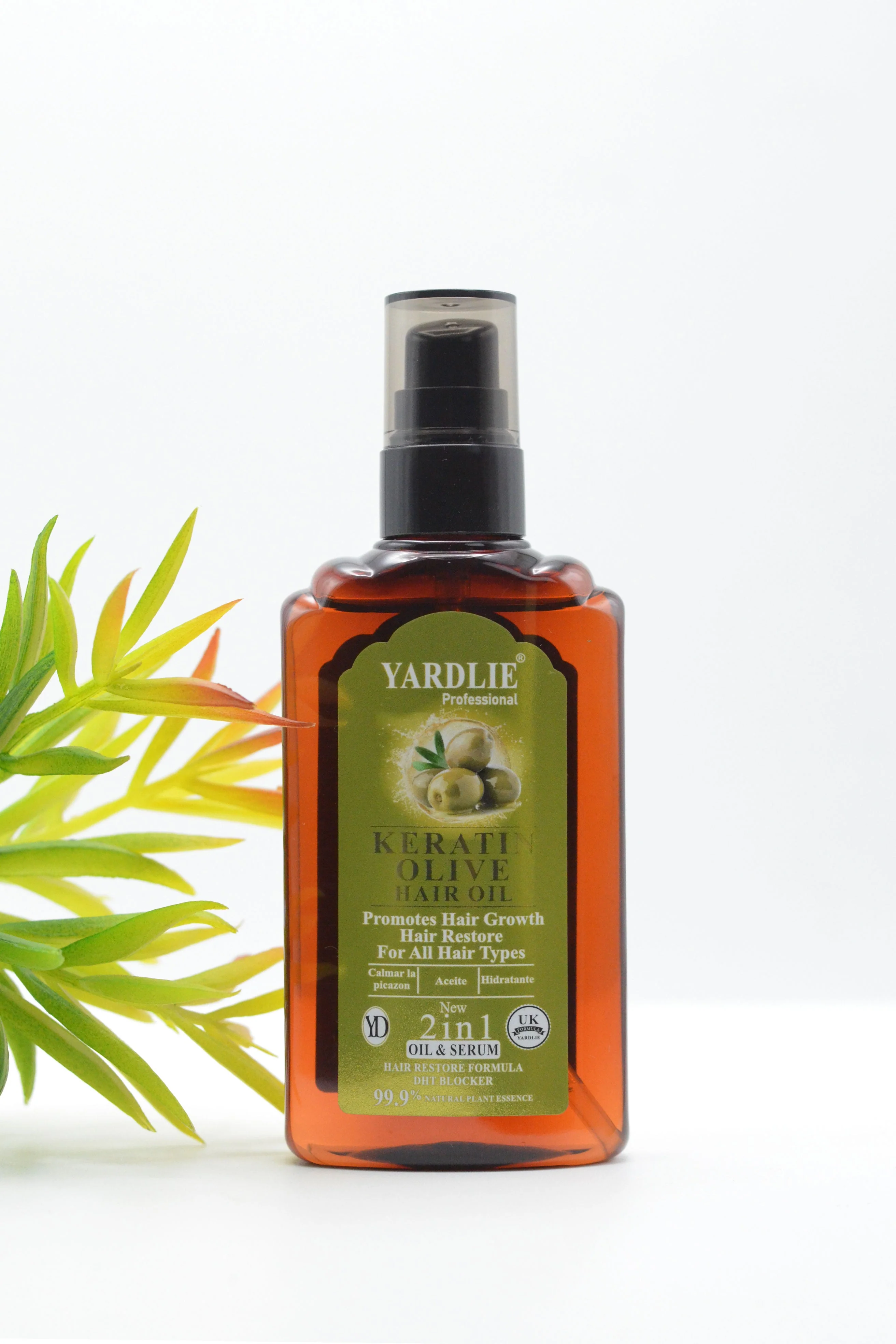 Yardlie Professional Keratin Olive Hair Oil 120ml. - Image 2