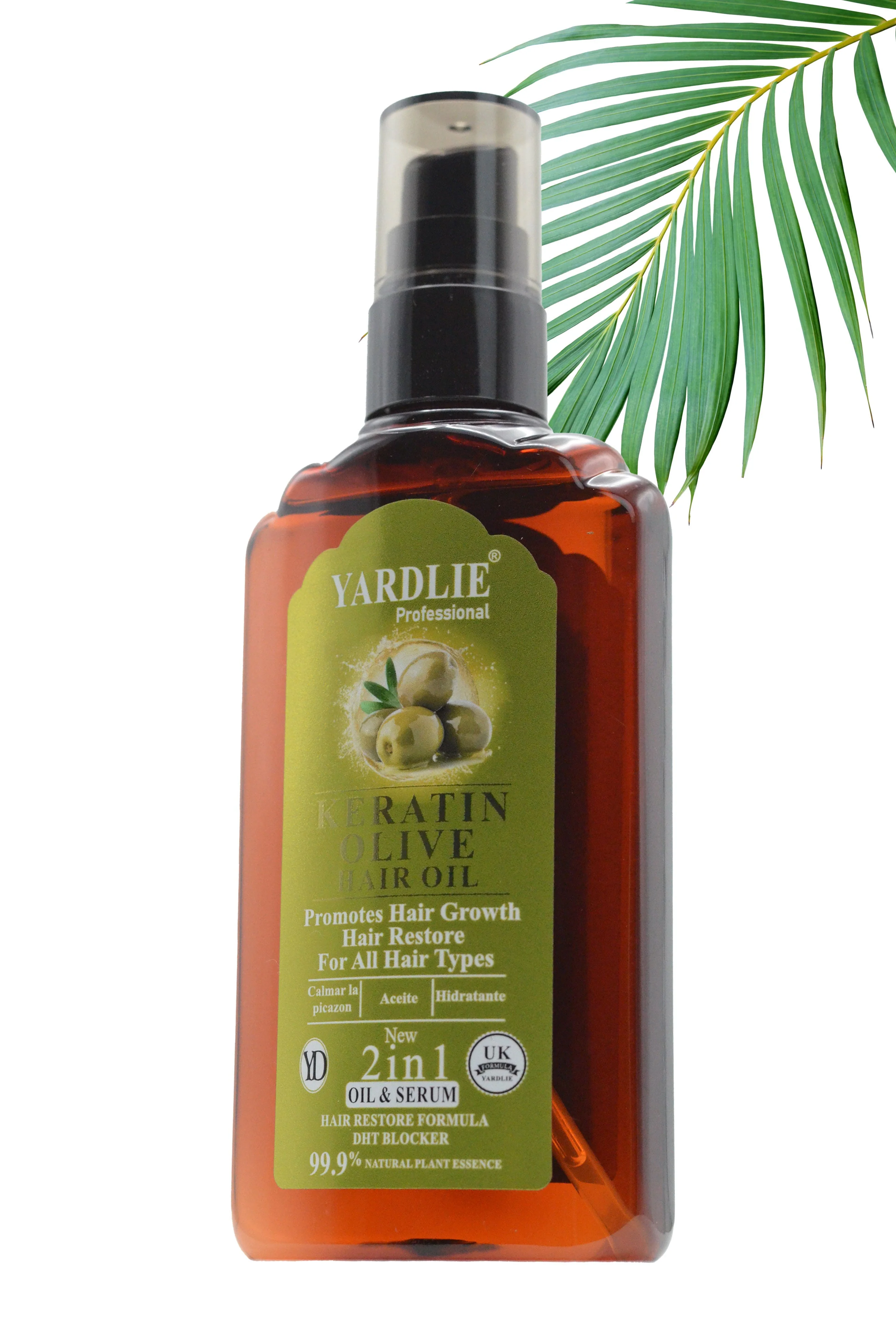 Yardlie Professional Keratin Olive Hair Oil 120ml. - Image 3