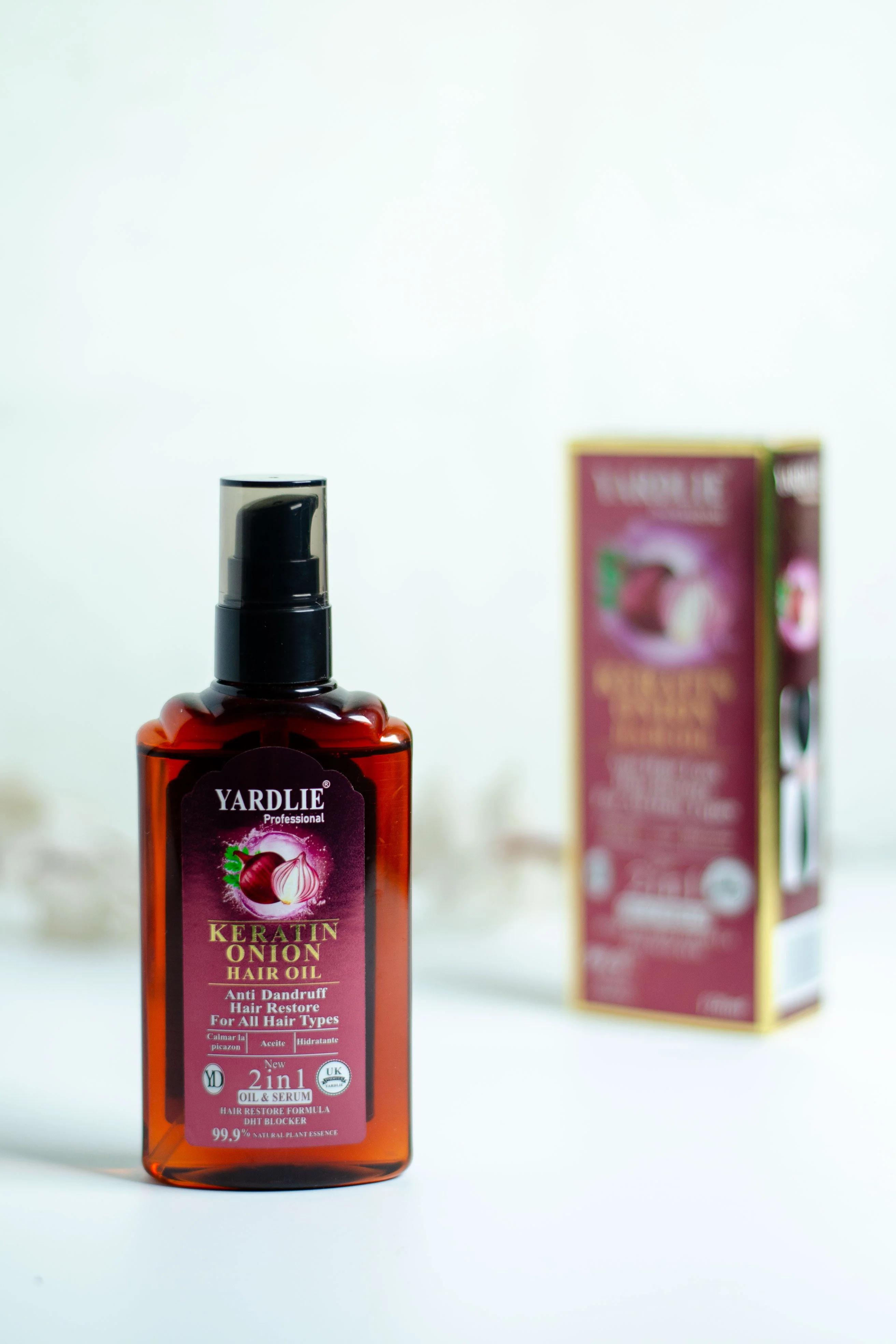 Yardlie Professional Keratin Onion Hair Oil 120ml. - Image 3