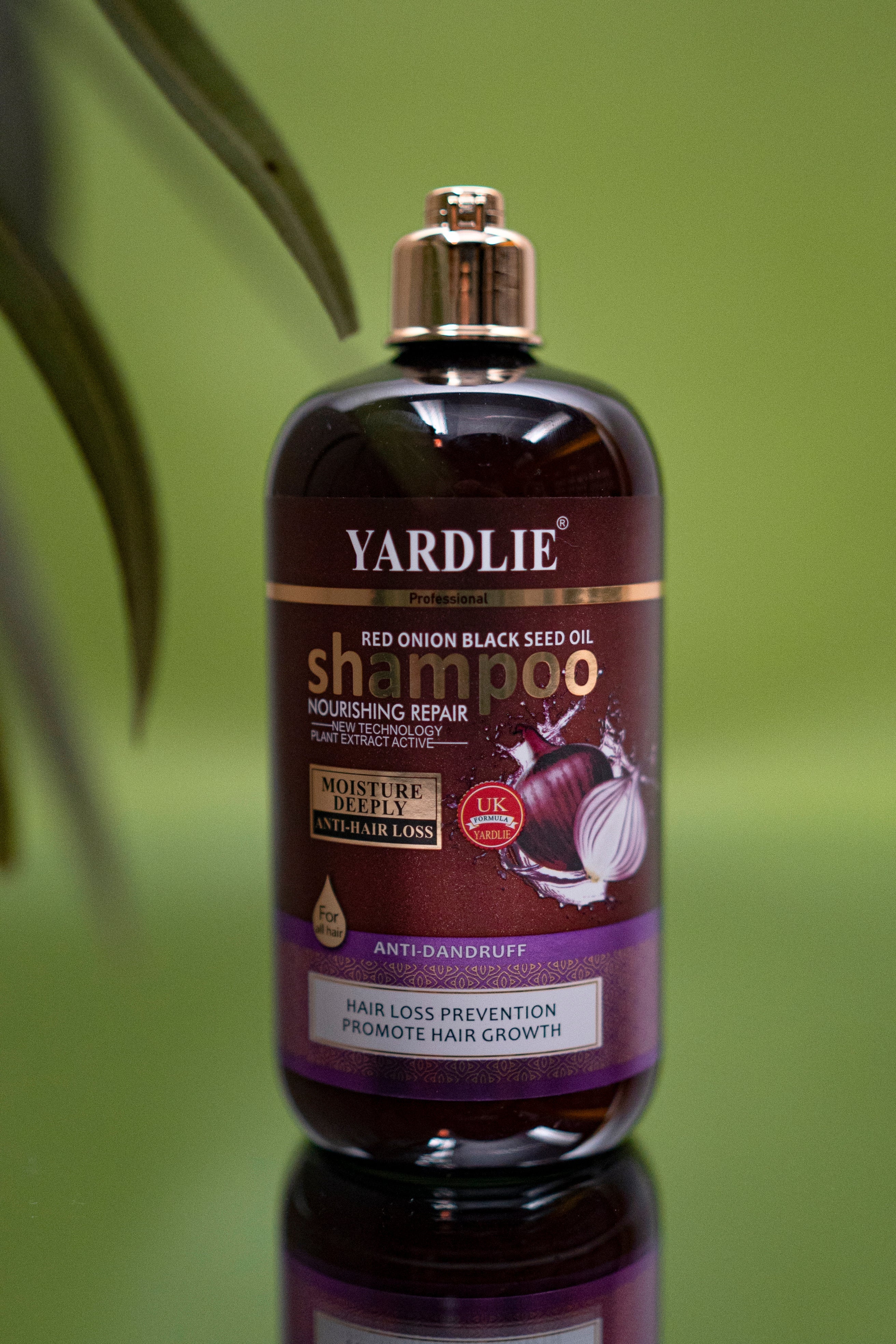 Yardlie Professional Red Onion Black Seed With Flower Aroma Shampoo 500g. - Image 2