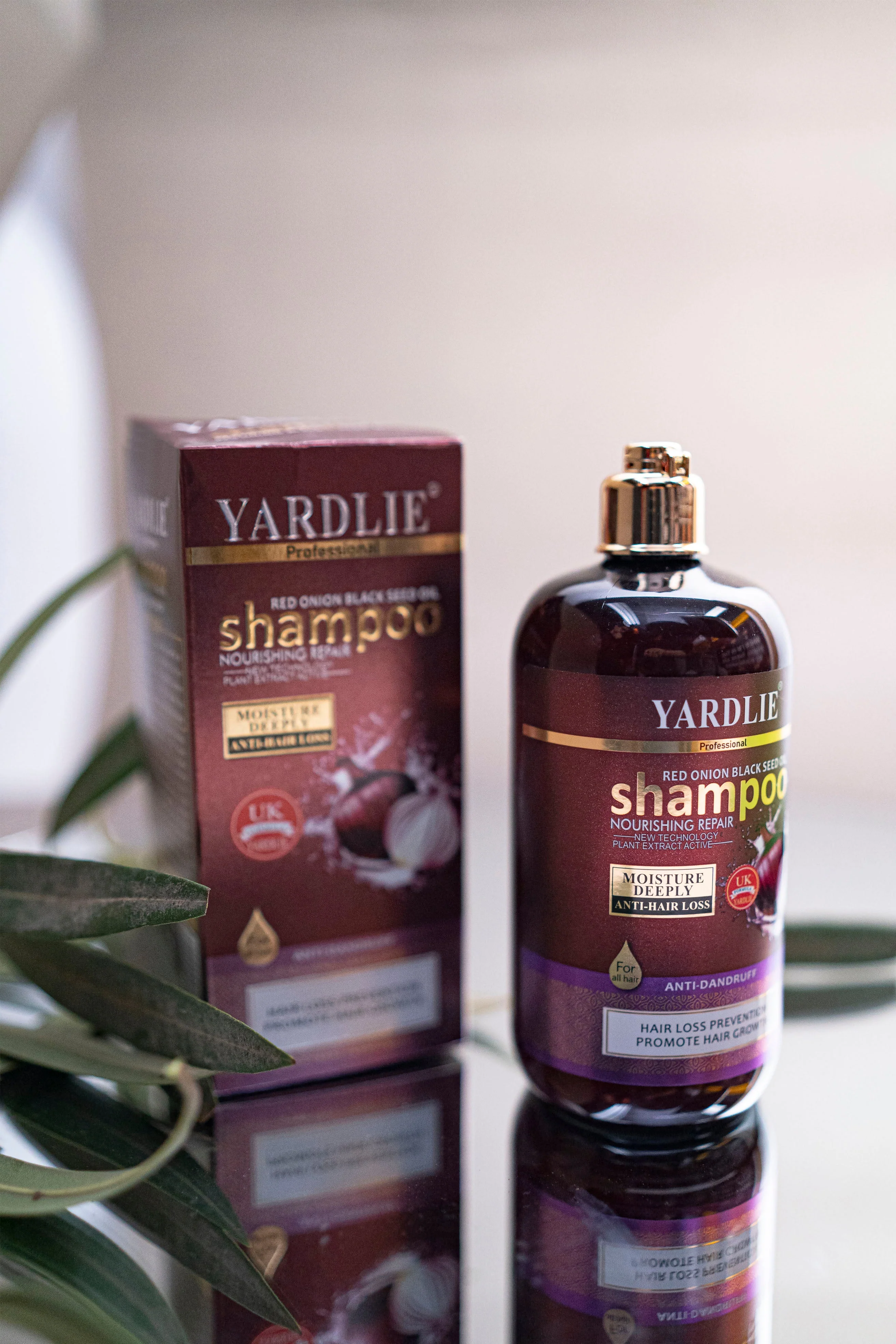 Yardlie Professional Red Onion Black Seed With Flower Aroma Shampoo 500g. - Image 3