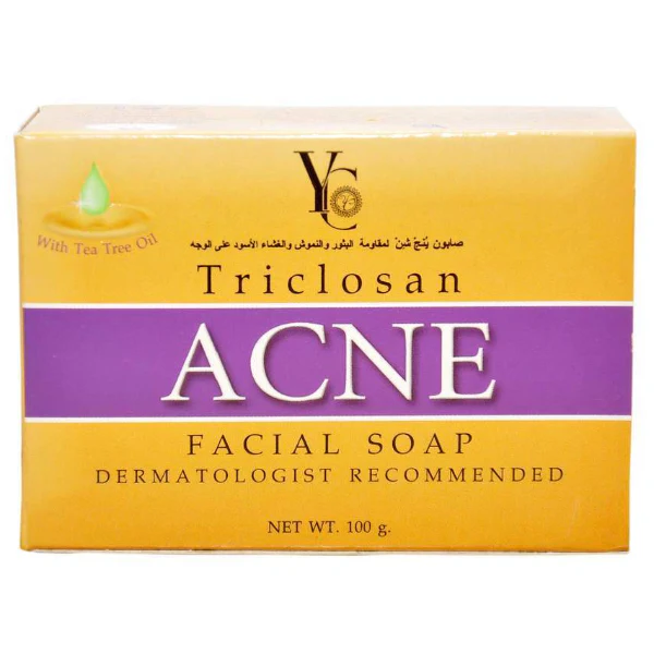 YC Triclosan Acne Facial Soap 100 GM