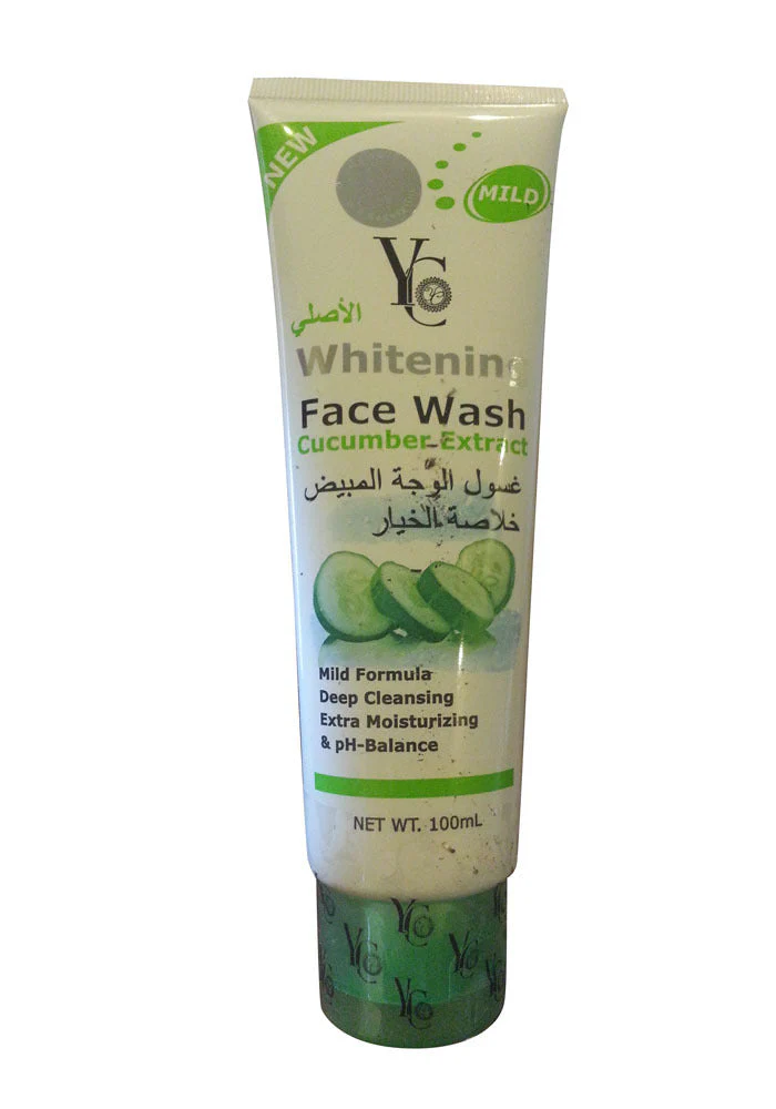 YC Whitening Face Wash Cucumber Extract 100 ML - Image 2