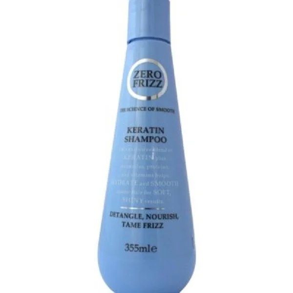 Zero Frizz Keratin Shampoo 355ml